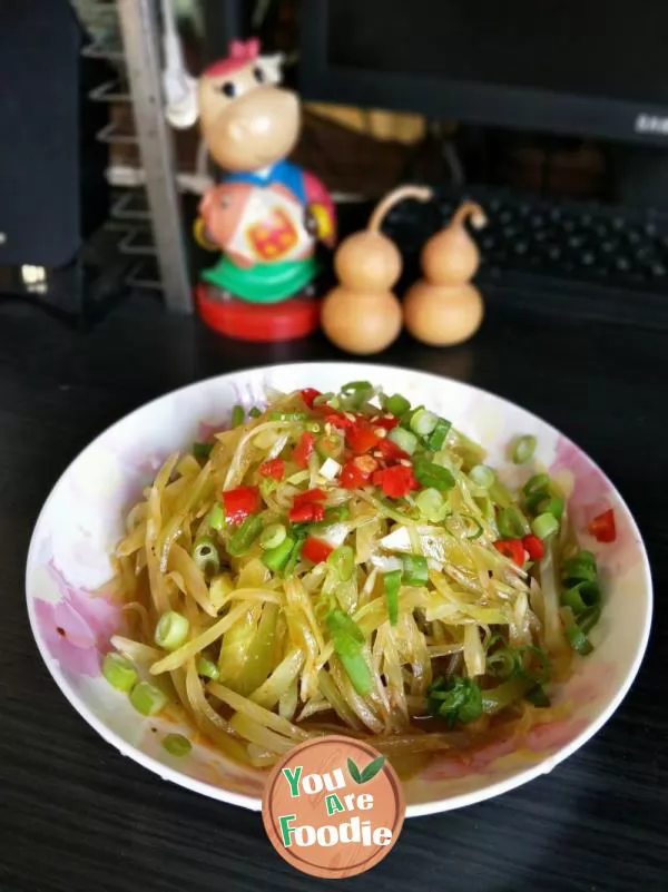 [Sichuan cuisine] cold lettuce