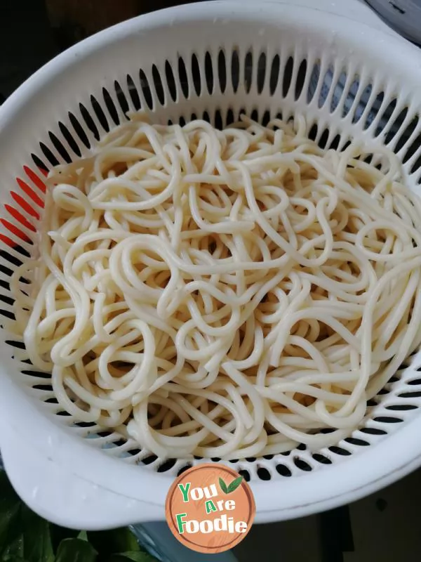 Stir-Fried Noodles with Shredded Chicken