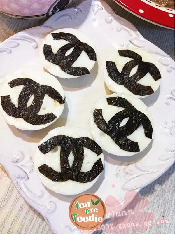 Steamed eggs with Chanel logo -- we are xiaoxiangkong (exclusive original)