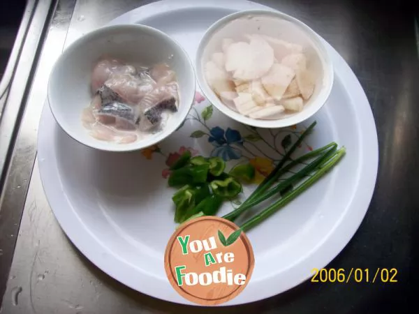 [bass cooking and health] - boiled Chinese yam sashimi