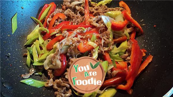Stir fried mutton