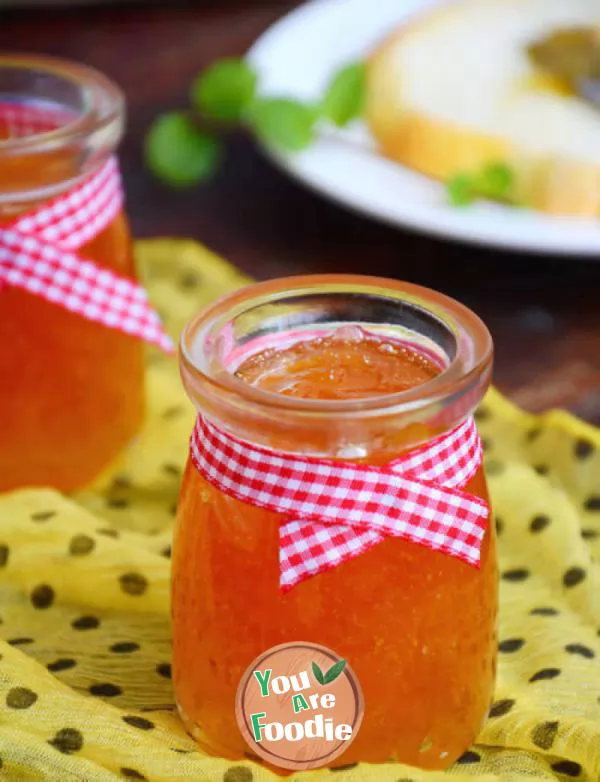 [honey grapefruit jam] - a good sauce for both medicine and food