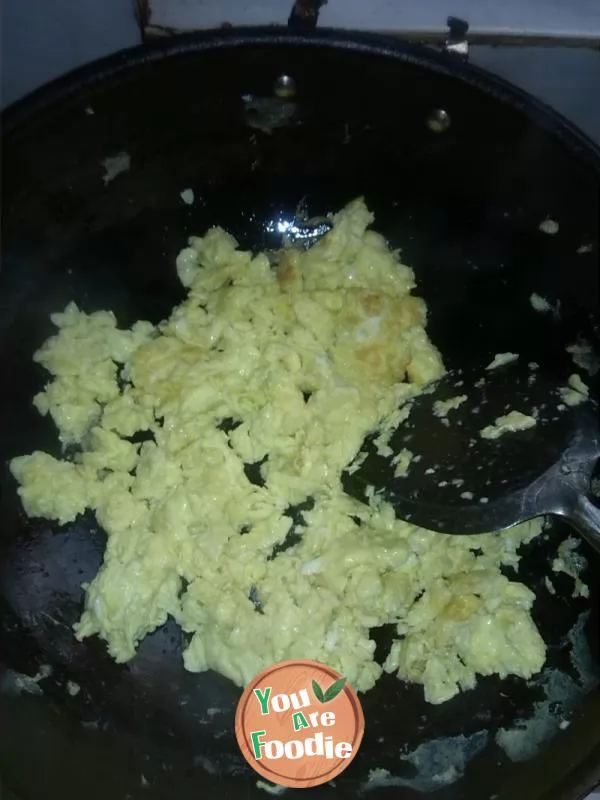 Fried shredded rice