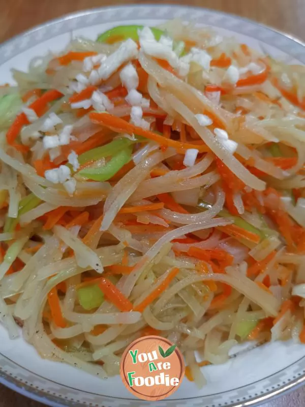 Colorful-shredded-potato