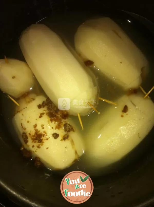 Steamed Lotus Root Stuffed with Glutinous Rice