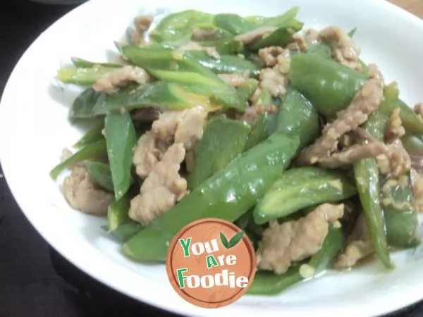 Sauteed Shredded Pork with Green Pepper