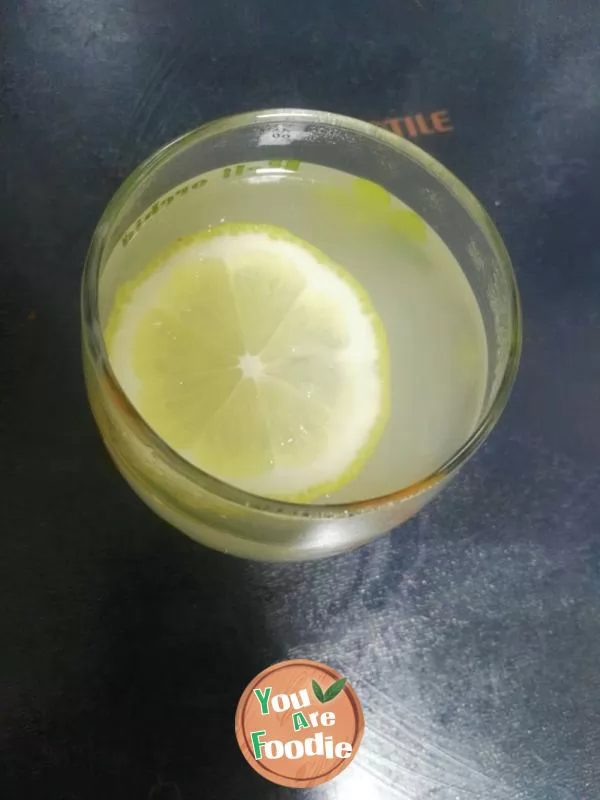 Lemon barley water 