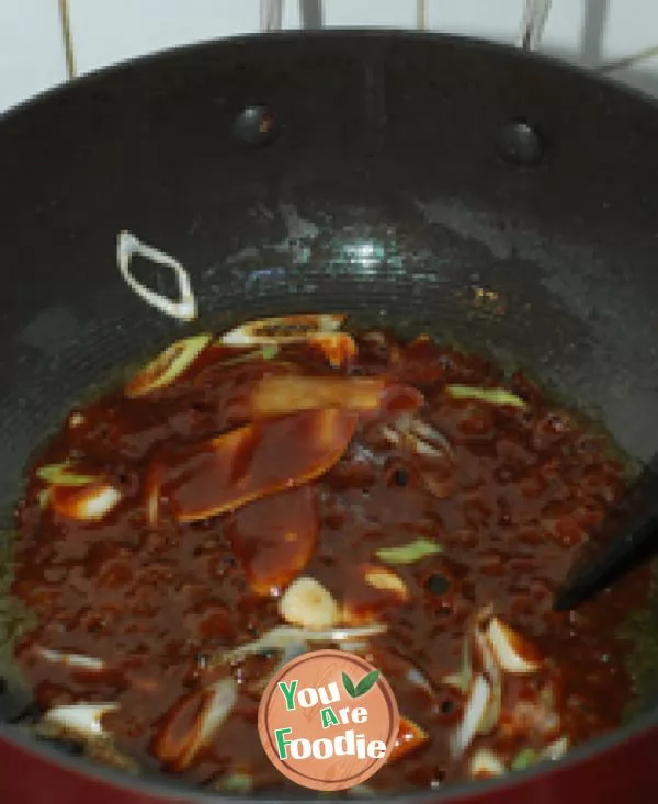 Fried chicken in soy sauce