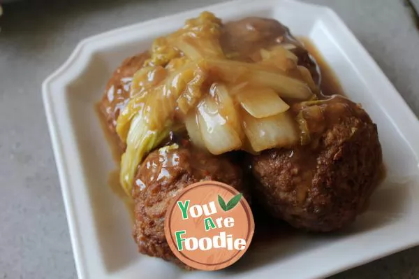 Stewed Pork Ball in Brown Sauce