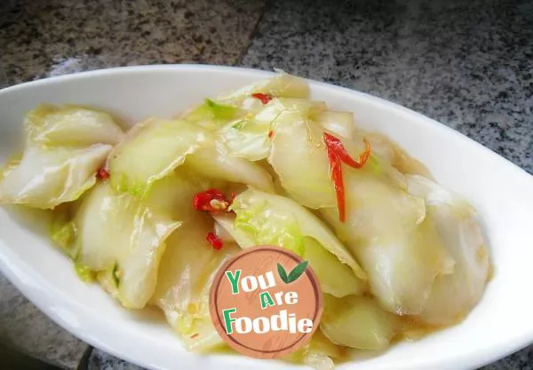 Stir fried cabbage