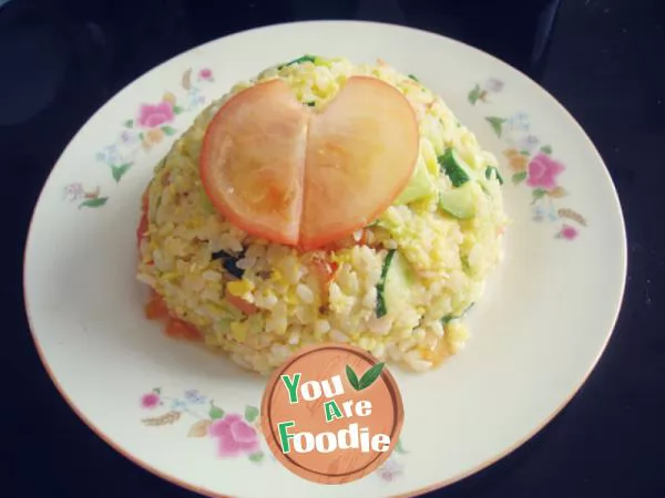 Home-cooked-fried-rice-with-eggs