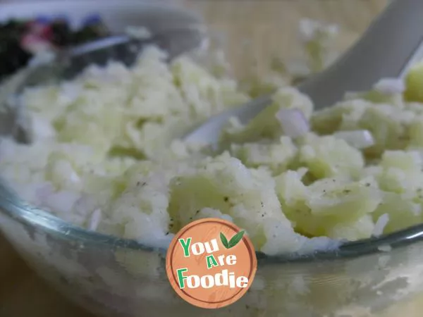 Low calorie mashed potato