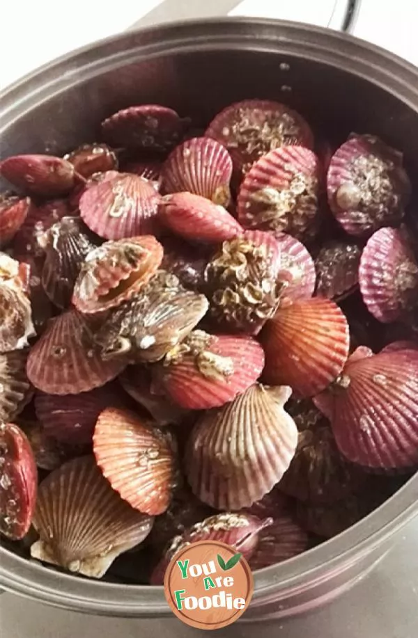 Steamed scallops -- a small seafood that is not enough to eat