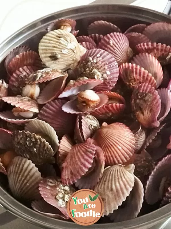 Steamed scallops -- a small seafood that is not enough to eat