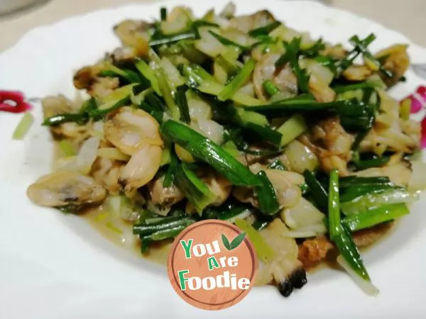 Stir fried Scallion Flower Armor