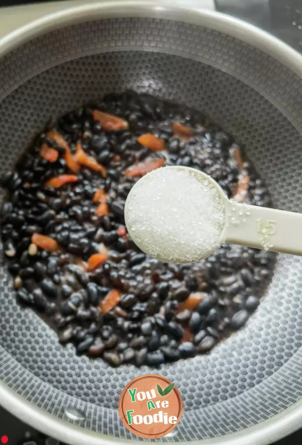 Yanjin orange peel sauce black beans