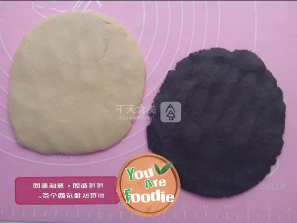 Crisp and fragrant marble texture biscuit cocoa flavor (suitable for small oven)