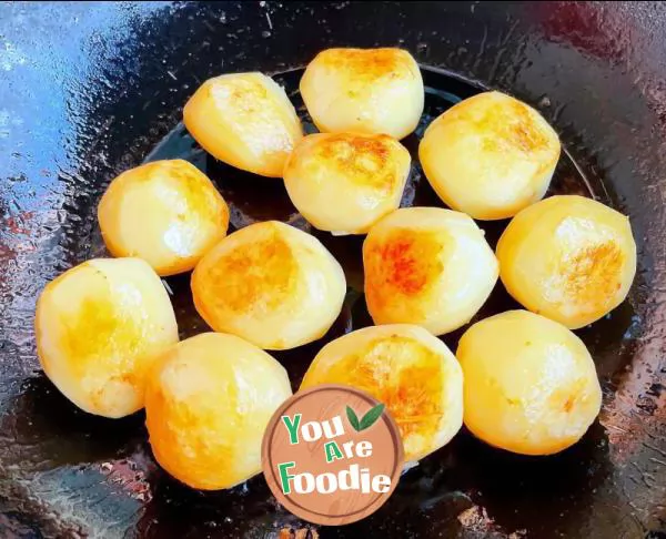 Pan fried potatoes