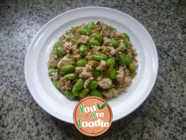 Fried Tofu with soybean