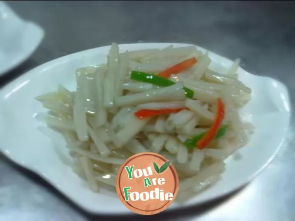 Lotus root with vinegar