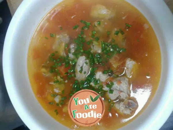 Tomato and Spareribs Soup