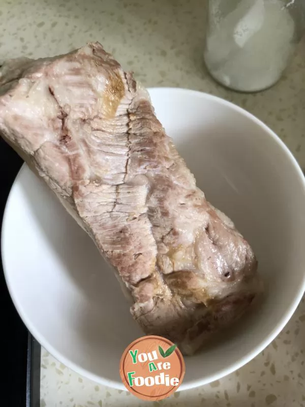 Stir fried pork with green pepper