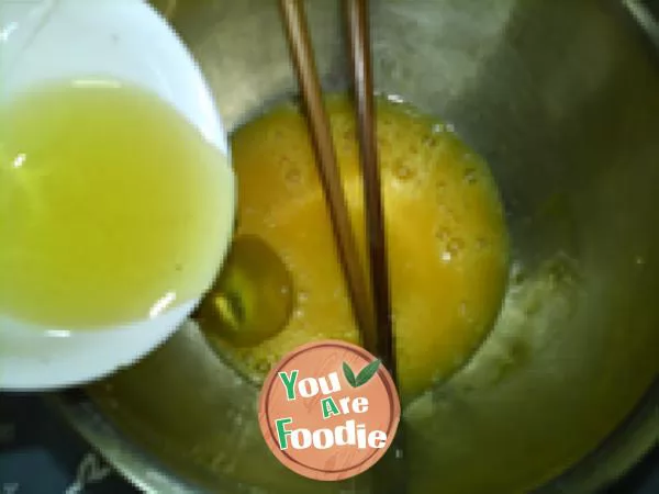 Low fat sesame egg roll