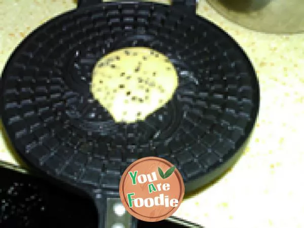 Low fat sesame egg roll