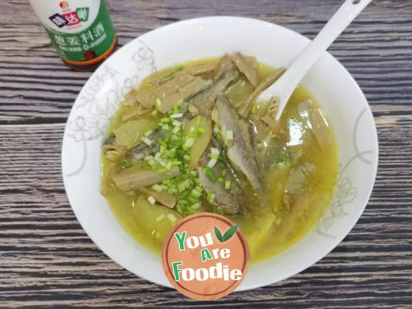 The taste is delicious and can be called a masterpiece/Little Yellow Croaker Dried Bamboo Shoot Soup