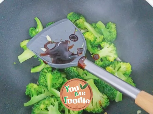 Braised Broccoli with Minced Garlic