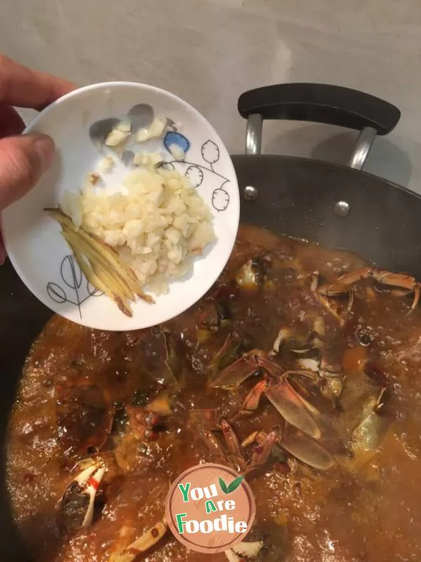 Spicy hairy crab