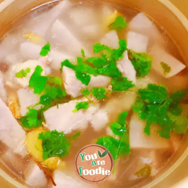 Lipu Taro Ribs Soup