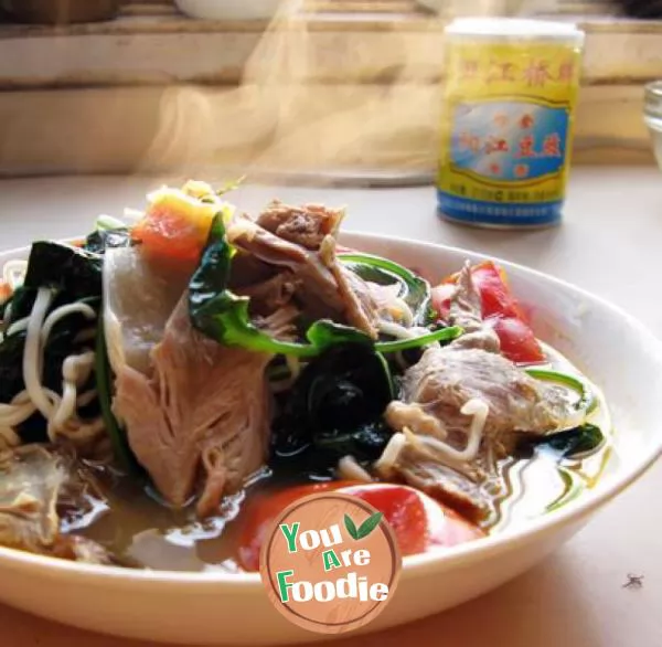 The-best-product-for-nourishing-Yin-in-summer-----duck-meat-and-pepper-leaves