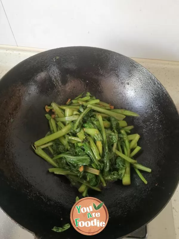 Stir fried vegetable heart