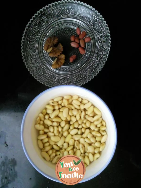 Nutrition early wipe -- peanut, walnut and soybean milk