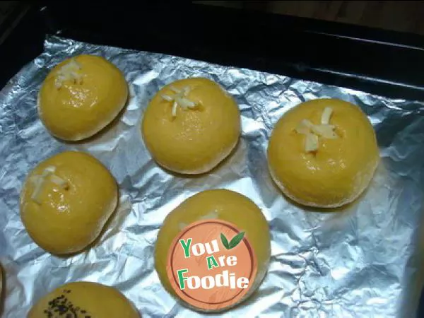 Bean dregs in love -- pumpkin bean dregs cheese bread