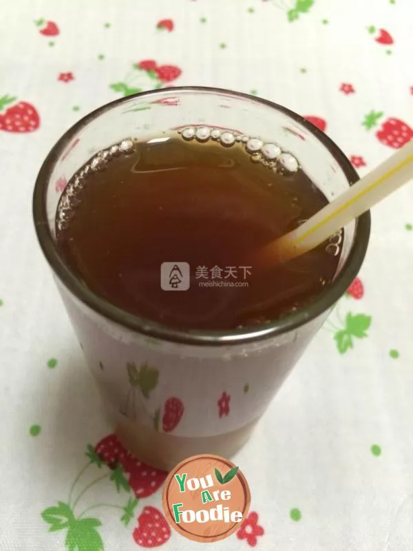 Brown sugar ginger tea