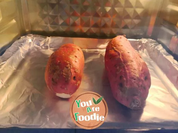 Baked Sweet Potato with Cheese