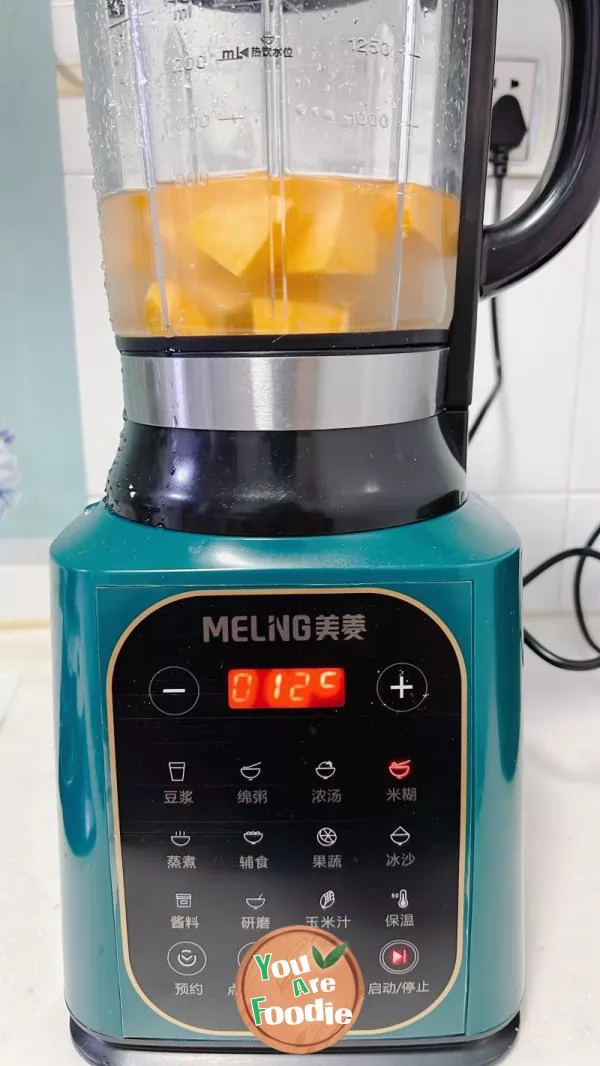 Delicious pumpkin porridge