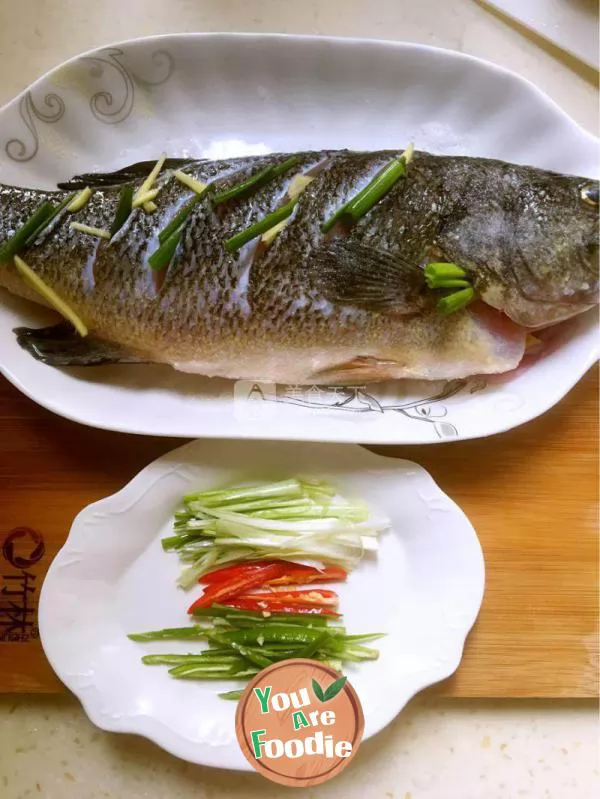 Steamed Perch