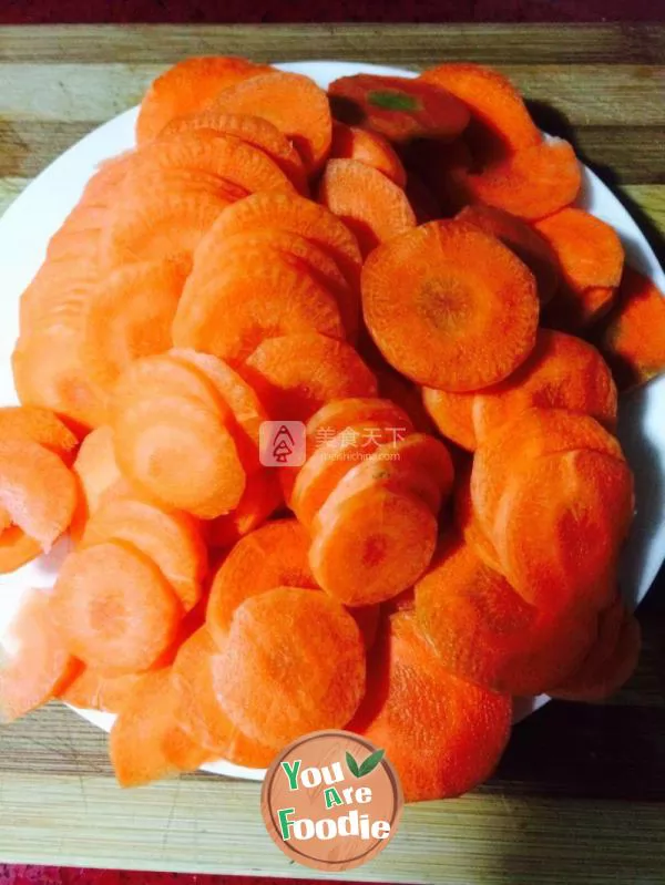 Dried carrot