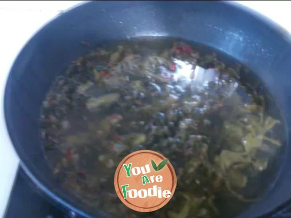 Hot and sour fish head soup