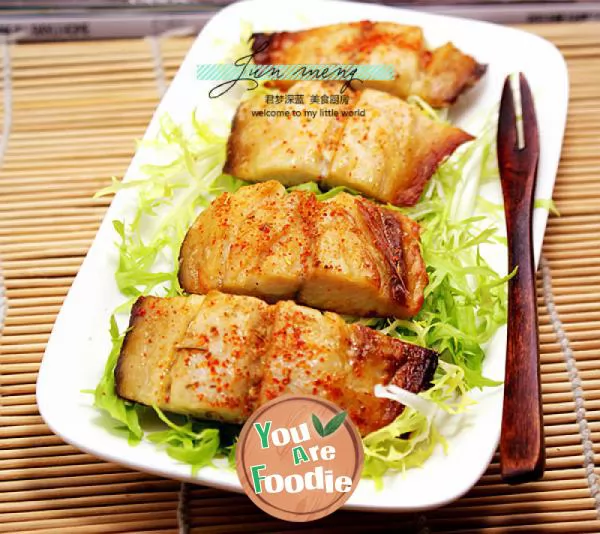 [roasted Spanish mackerel dry] - typical Jiaodong salted fish dry