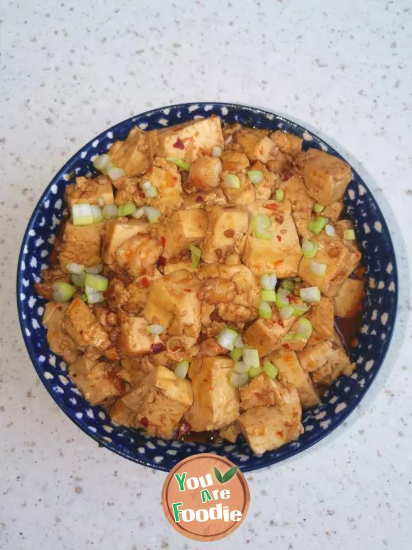 Braised-Tofu-with-Shrimp