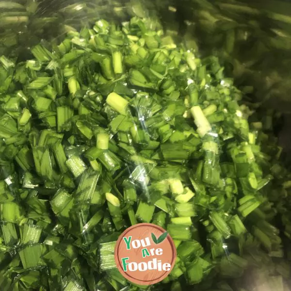 Hair Noodles Fried Chinese leek dumplings
