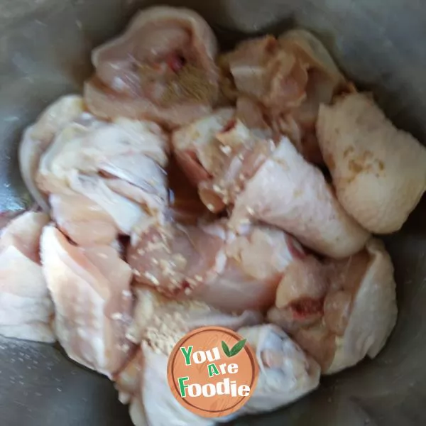 Braised chicken leg