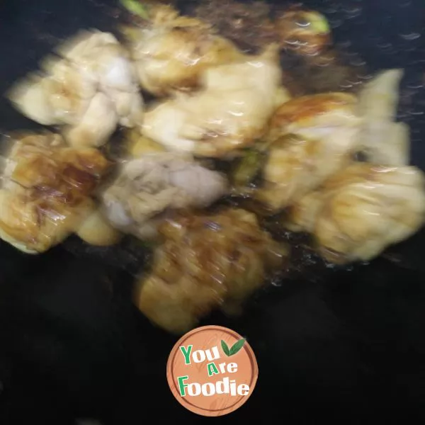 Braised chicken leg