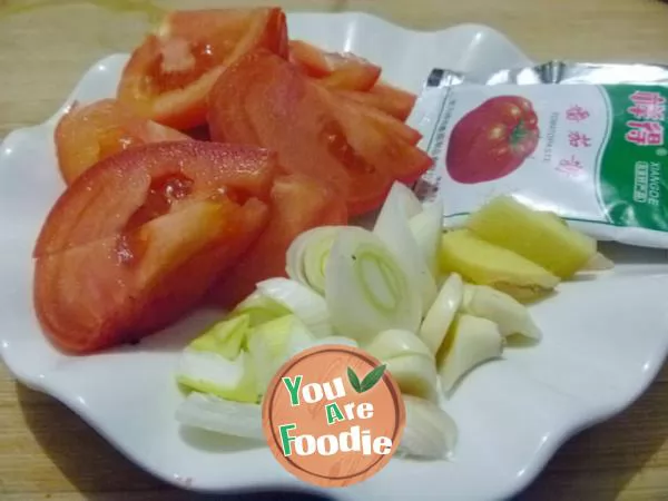 [simple banquet dish] red hot --- tomato sirloin