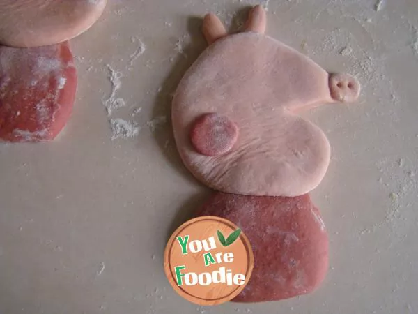 Peppa Pig steamed bread