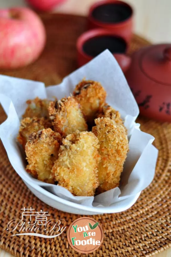 Crispy and spicy chicken wings